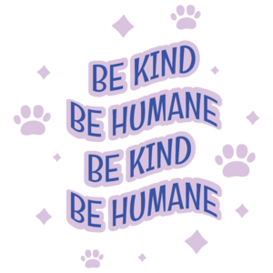 Humánus oktatás - Be kind be humane - lila